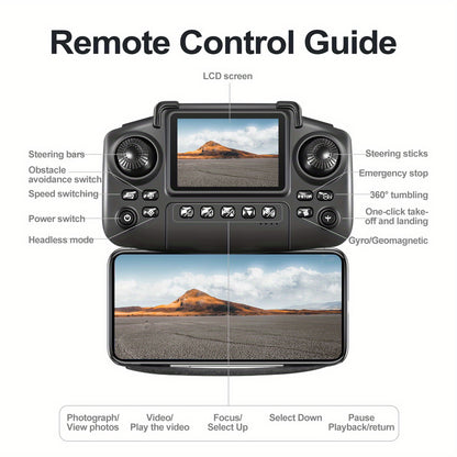 E99 Foldable Toy Drone with Dual Cameras – Wi-Fi Control, Gesture Photo, USB Charging, Durable & Beginner-Friendly