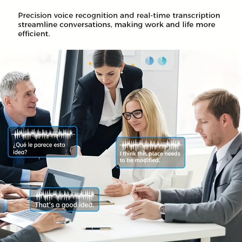 AI Smart Multifunction Glasses in HD Camera Bluetooth Calling and Music Playback Multi Language Translation Three Interchangeable Lenses Clear Fashion Glasses Yellow Lightweight and Portable Perfect for Photos and Seamless Co