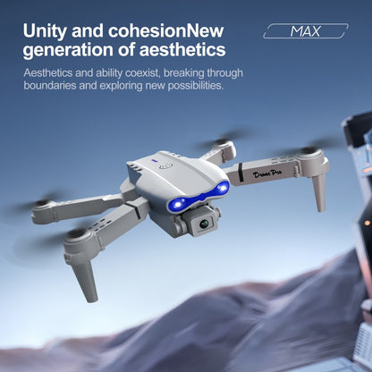 E99 Foldable Toy Drone with Dual Cameras – Wi-Fi Control, Gesture Photo, USB Charging, Durable & Beginner-Friendly