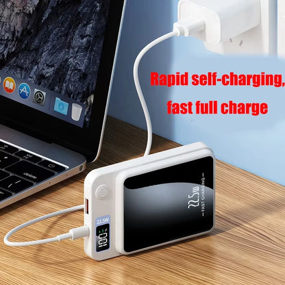 Xiaomi MiJia100000mAh Magnetic Wireless Power Bank Fast Charger For Magsafe Portable Auxiliary Battery Pack For iphone Samsung