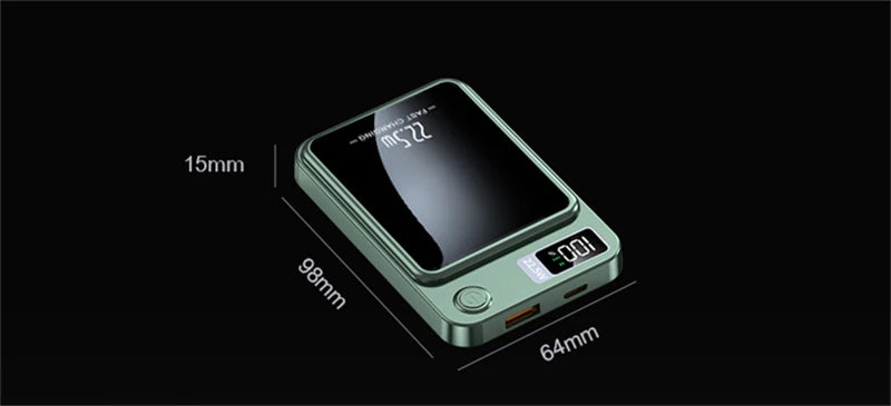 Magnetic Wireless Power Bank 50000mAh 22.5W Fast Charging External Battery Charger for Huawei Samsung iPhone 12 PD 20W Powerbank