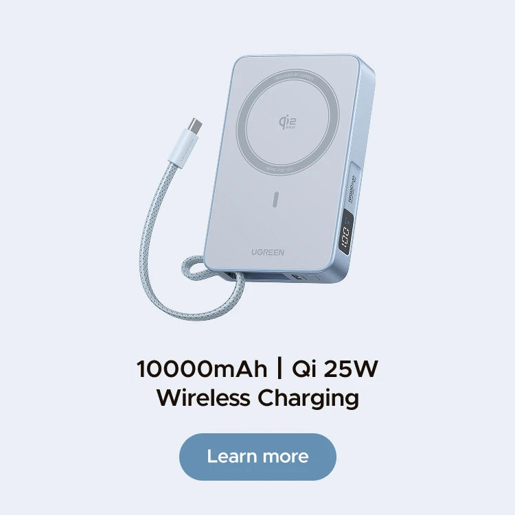 UGREEN Nexode 200W 25000mAh Power Bank Portable PD External Battery PowerBank for Macbook Pro for iPad Fast Charge Power Station