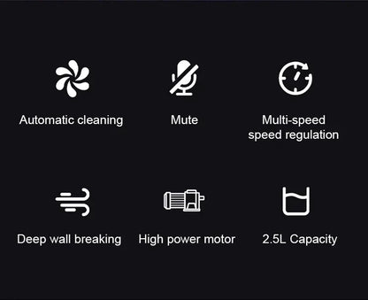 110V/220V SILVER CREST Blender Double Cup Wall Breaking Machine Home Multi functional Food Blender BDD