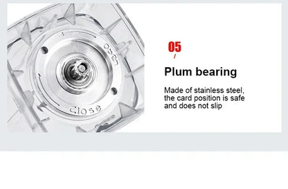 110V/220V SILVER CREST Blender Double Cup Wall Breaking Machine Home Multi functional Food Blender BDD