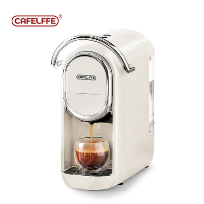 Cafelffe 3in1 Capsule Coffee Machine Hot/Cold Multiple Espresso Cafetera Cappuccino Coffee Maker Dolce Gusto Nespresso Powder 19