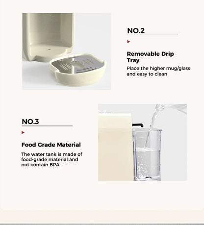 Cafelffe 3in1 Capsule Coffee Machine Hot/Cold Multiple Espresso Cafetera Cappuccino Coffee Maker Dolce Gusto Nespresso Powder 19