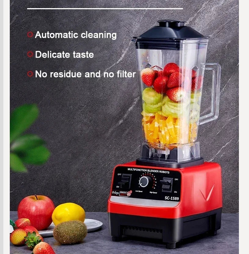 110V/220V SILVER CREST Blender Double Cup Wall Breaking Machine Home Multi functional Food Blender BDD