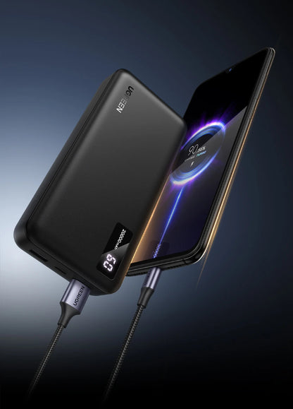 UGREEN 20000mAh PD 20W Power Bank Fast Charge Portable PowerBank for iPhone 17 16 15 Pro Max Xiaomi Phone External Battery 30W