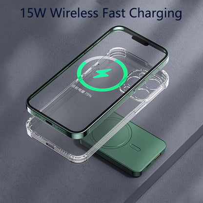Magnetic Wireless Power Bank 50000mAh 22.5W Fast Charging External Battery Charger for Huawei Samsung iPhone 12 PD 20W Powerbank