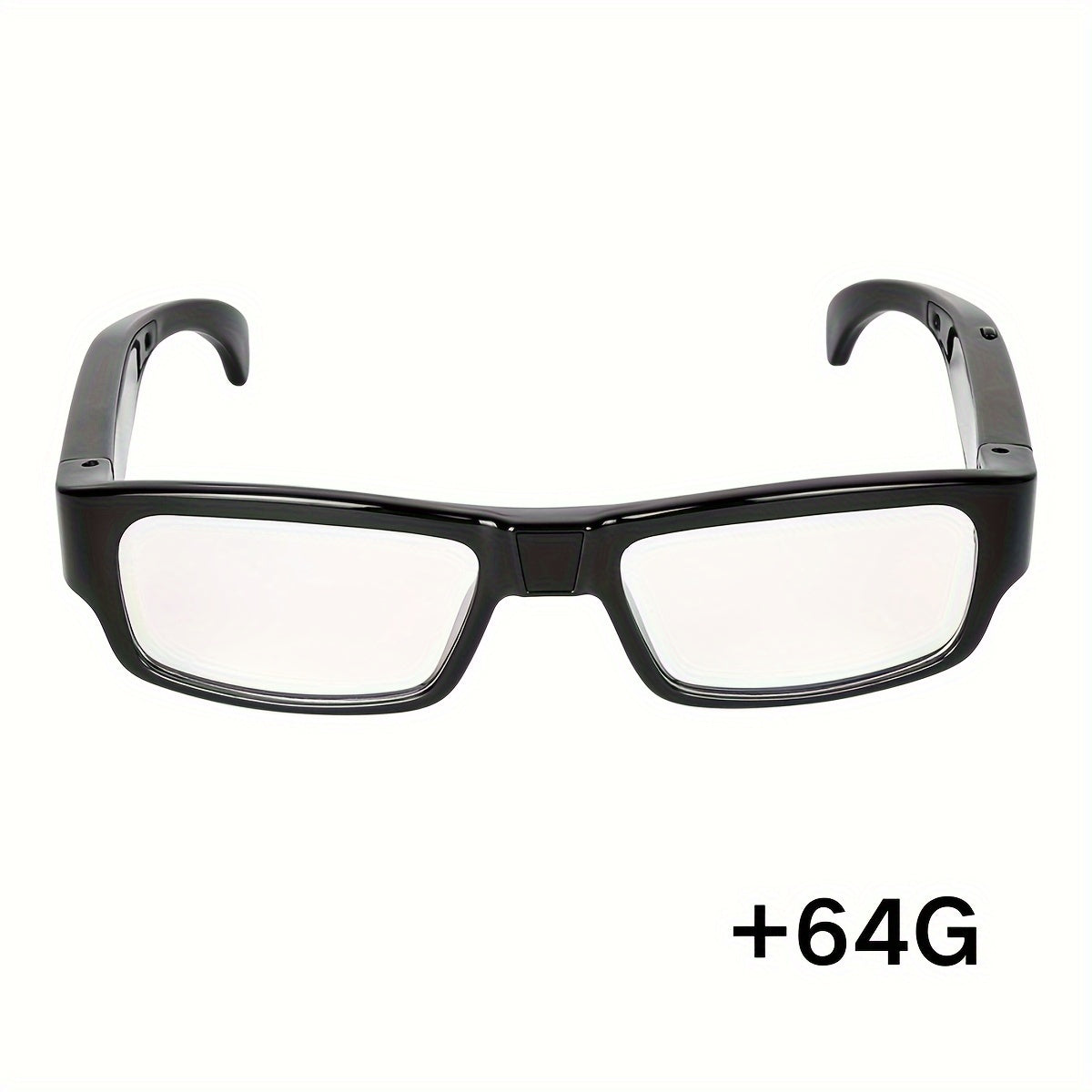 1pc 1080p HD Video Glasses Camera | Portable Digital Video Recorder with 64GB Memory Card, One-Click Operation Rechargeable Lithium Battery, Ideal for Sports & Outdoor Activities